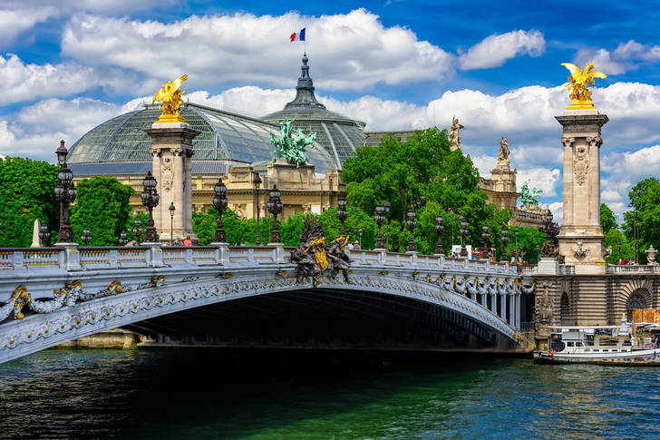 Pont Alexandre III in Paris