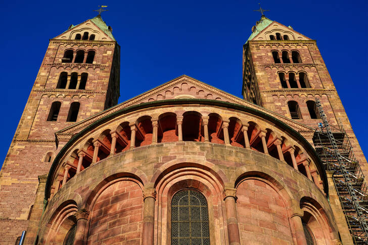 Facade of the Speyer Cathedral