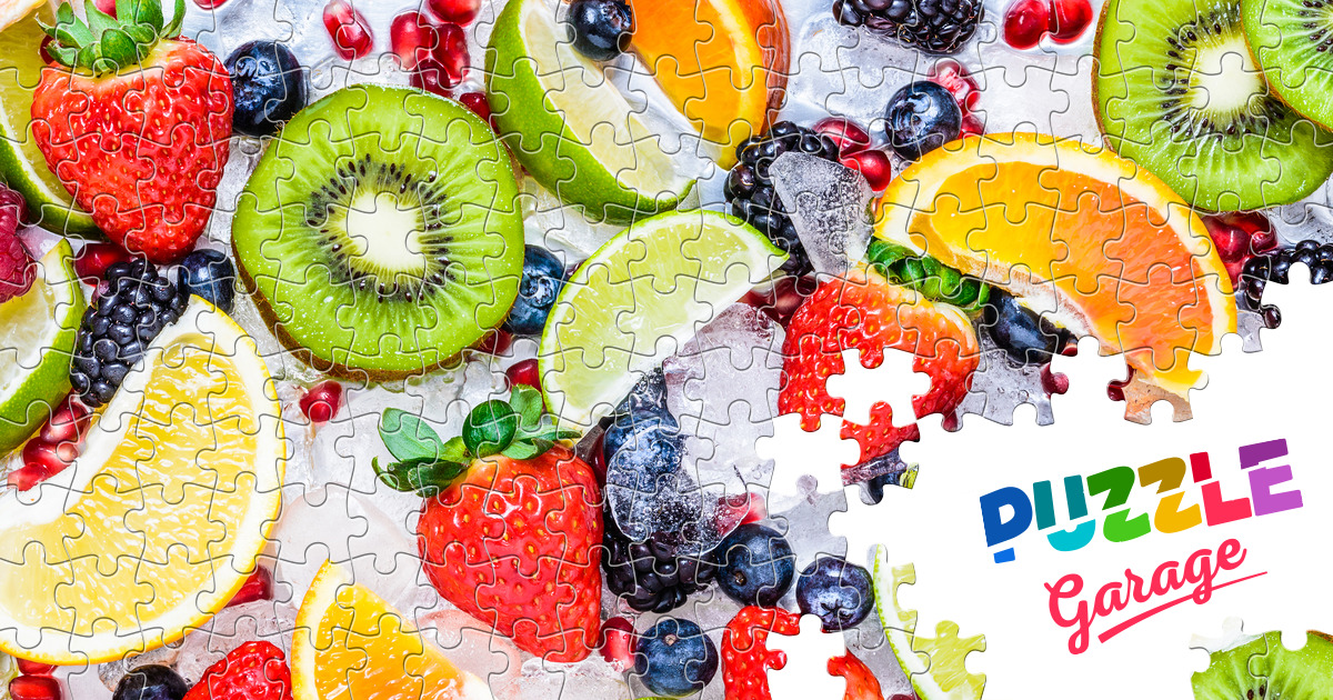 Fresh fruits Jigsaw Puzzle (Plants, Fruits) Puzzle Garage