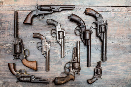 Vintage revolvers