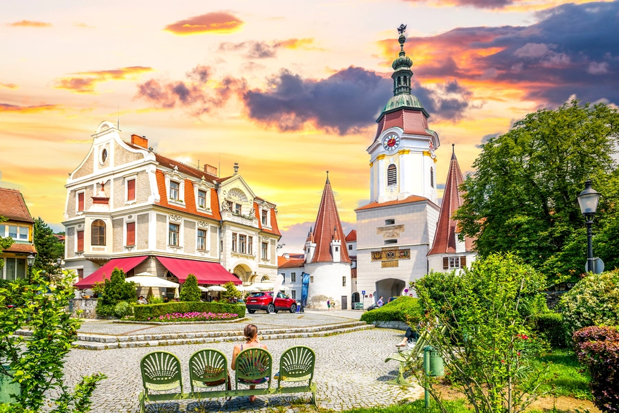 Изглед към Steiner Tor