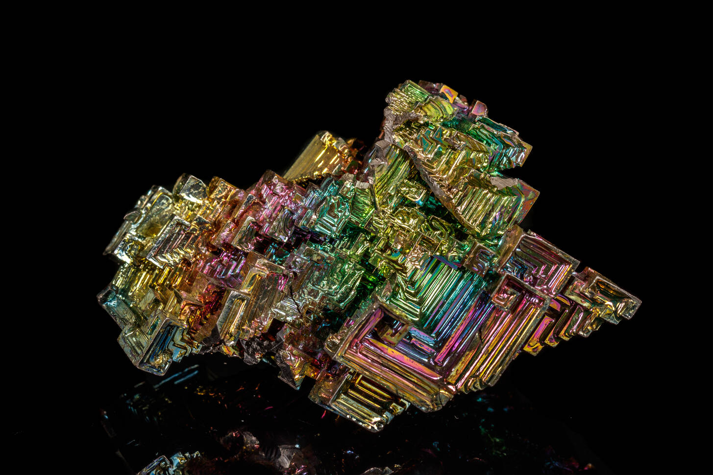 Bismuth mineral Jigsaw Puzzle (Other, Macro) Puzzle Garage