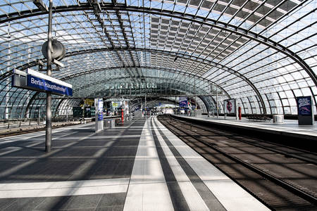 Berlín hlavní nádraží