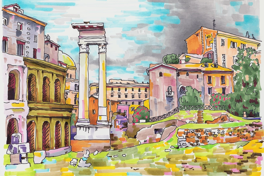Paisaje romano