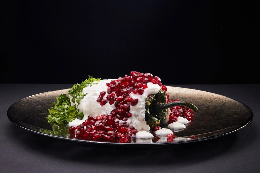 Chilischote in Soße