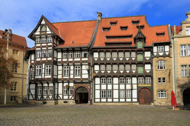 Old houses in Braunschweig