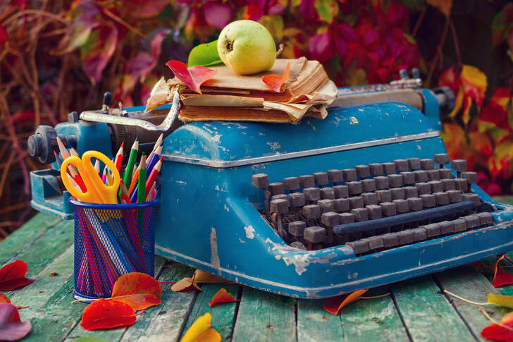 Vieja maquina de escribir