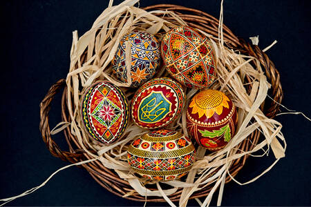Oeufs de Pâques ukrainiens