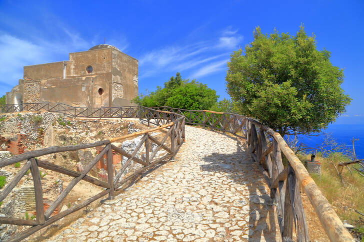 Villa Jovis sur l'île de Capri