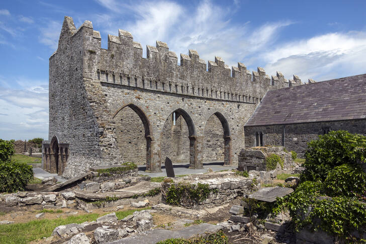 Ruines de la cathédrale d'Ardfert, comté de Kerry