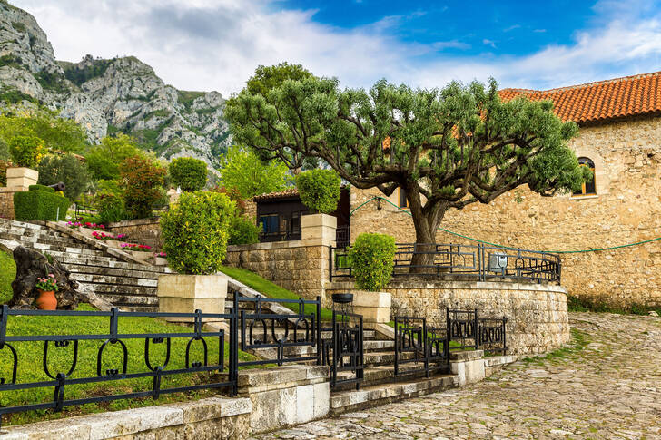 Vista dal castello di Krujë