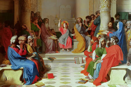 Jean-Auguste-Dominique Ingres: Jesus Among the Doctors