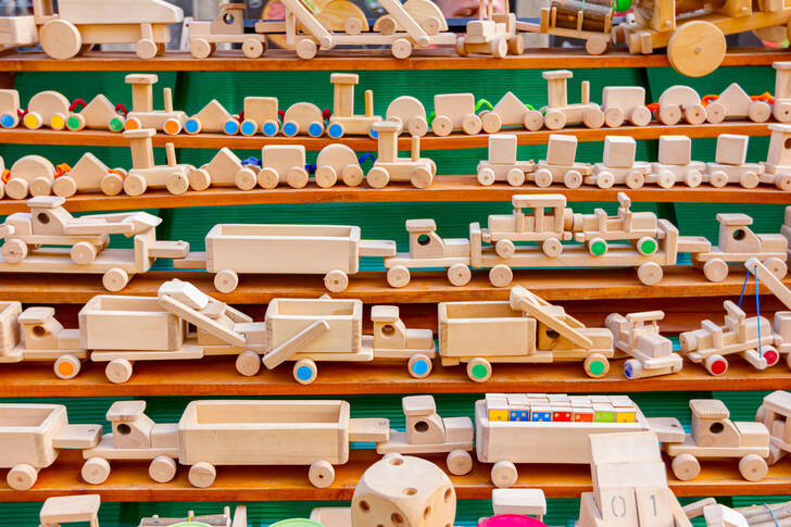 Handmade wooden toys
