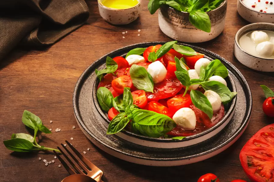 Caprese voorgerecht