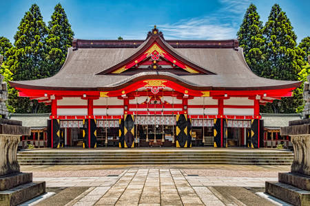 Temple Hie à Tokyo