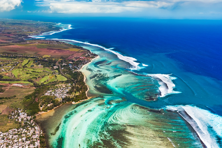 Mauritius kust