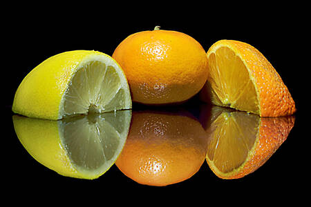 Citrusy na zrcadle