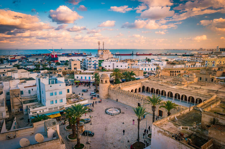 Stadt Sousse, Tunesien
