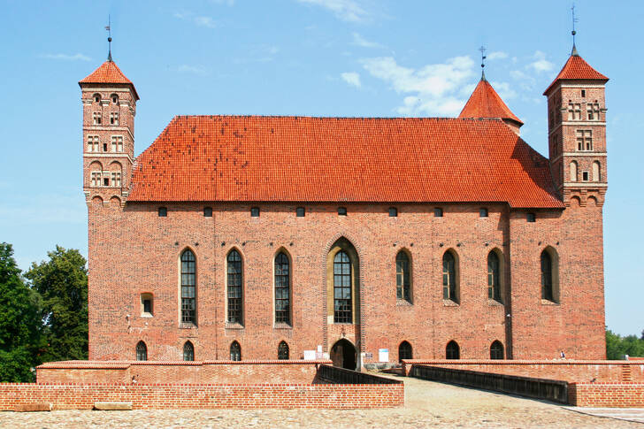 Castelo de Heilsberg em Lidzbark Warmiński