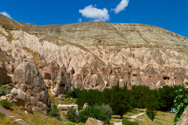 Kapadokya'da Kızıl Vadi