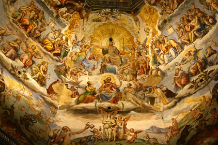 Fresko in Florenz