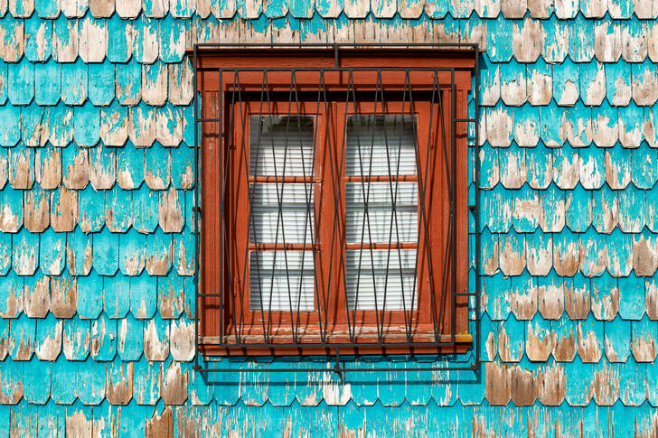 Turquoise roof