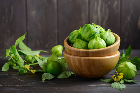 Grønne tomatillos