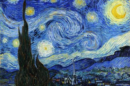 Vincent van Gogh: "Malam Berbintang"
