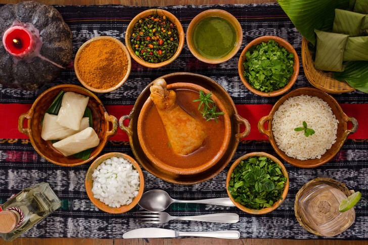 Traditional Guatemalan Dish - Kak'ik
