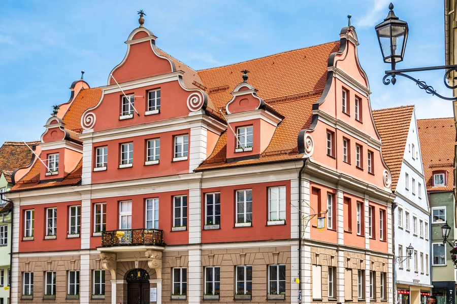 Budynek w mieście Memmingen