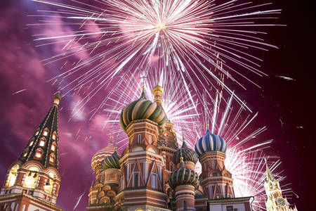 Kreml tűzijáték