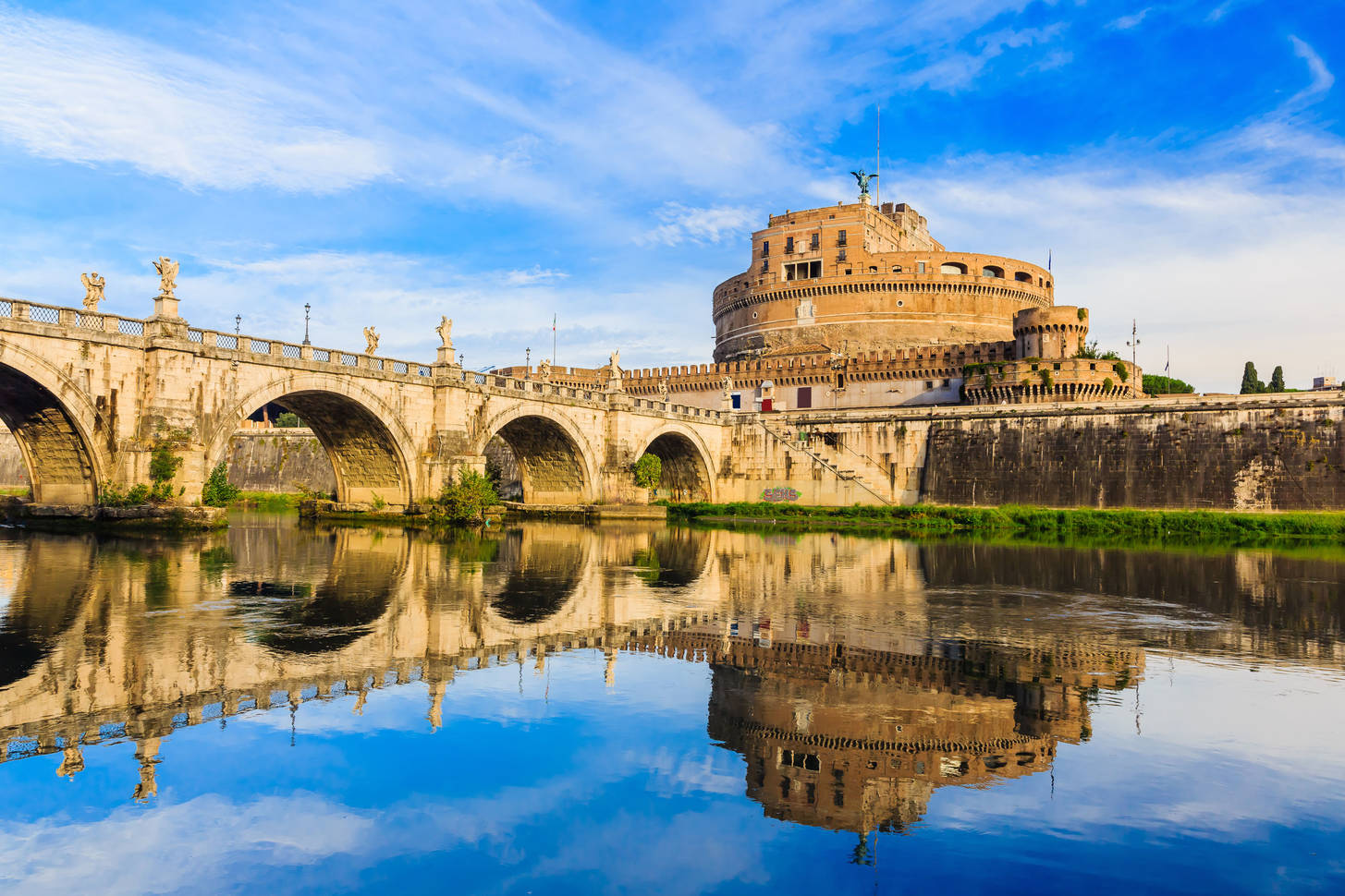 Bridge and Castel Sant'Angelo Jigsaw Puzzle (Countries, Italy) | Puzzle ...