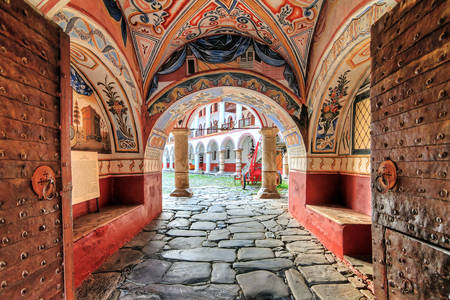 Rila Monastery gate