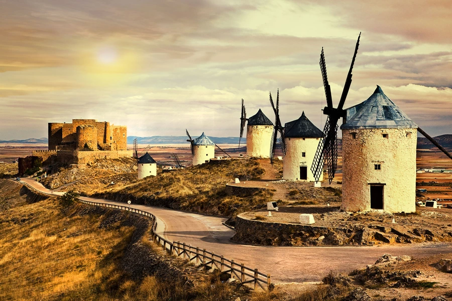 Wiatraki w Consuegra