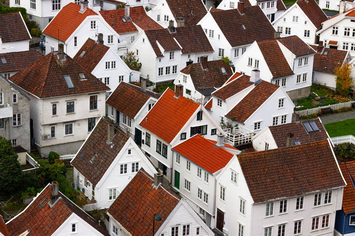 Rooftops in Stavanger