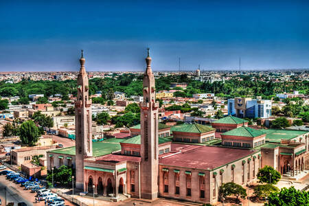 Saudiarabiens moské i Nouakchott