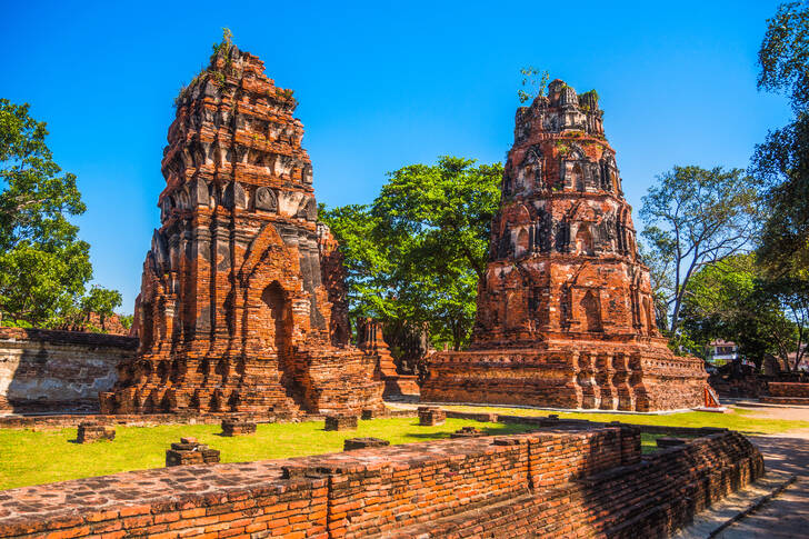 Pagoda v Ayutthayi