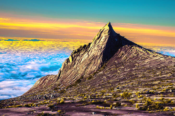 Cima del Monte Kinabalu