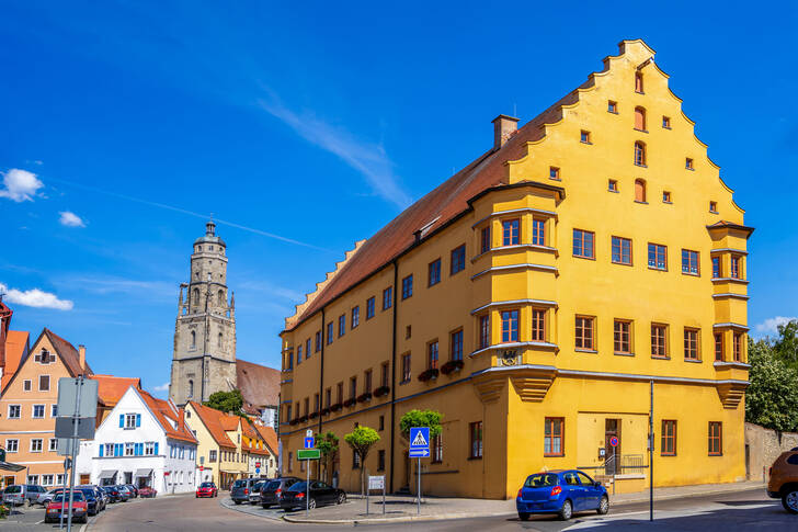 The city of Nördlingen, Germany