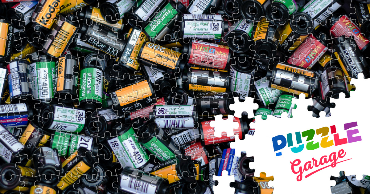 Photographic films Jigsaw Puzzle (Other, Collecting) Puzzle Garage