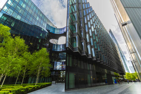 Edificios modernos en Londres
