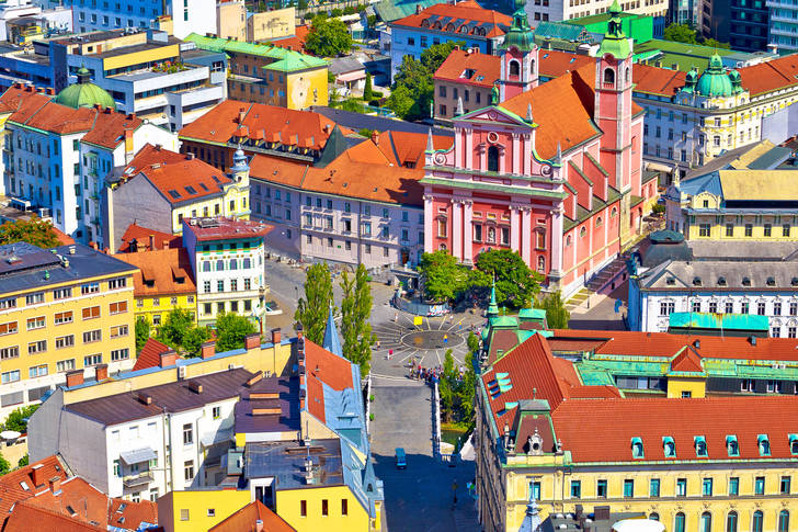 Center of Ljubljana