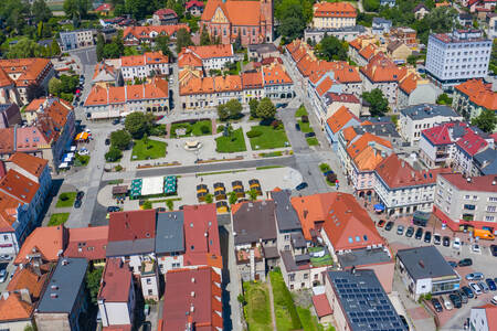 Pusat Kota Wodzislaw Slaski