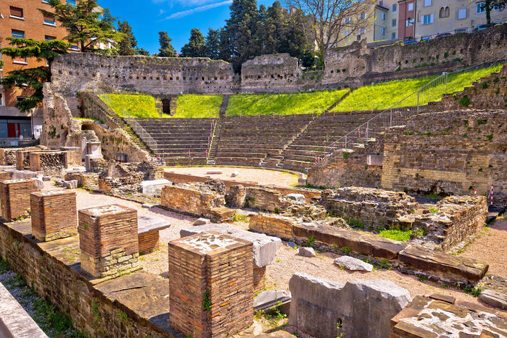 Ancient Roman theater of Trieste
