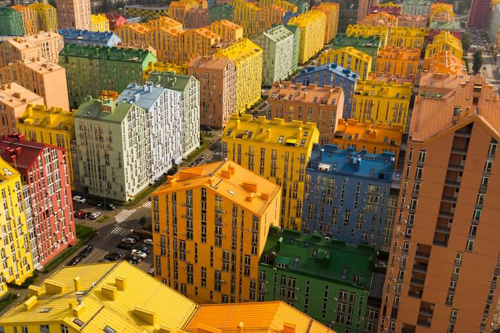 Residential complex view