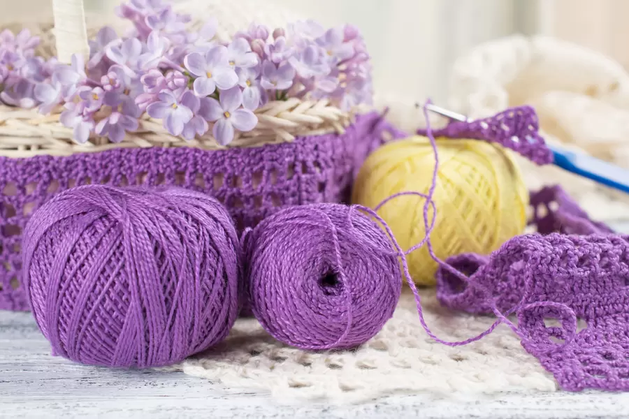 Fil à crocheter
