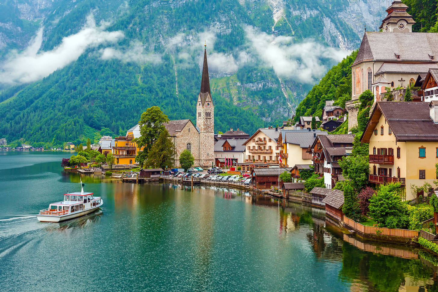Hallstatt Jigsaw Puzzle (Countries, Austria) Puzzle Garage