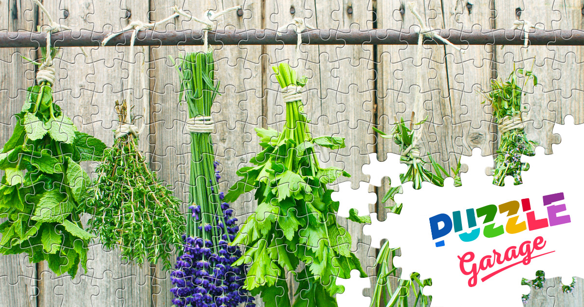 kitchen herbs puzzle        <h3 class=