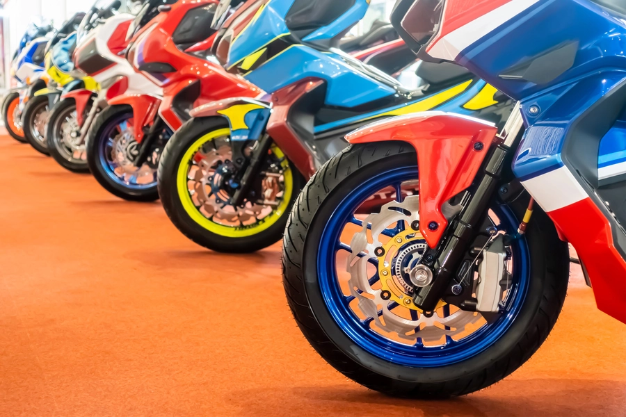 Motos de colores
