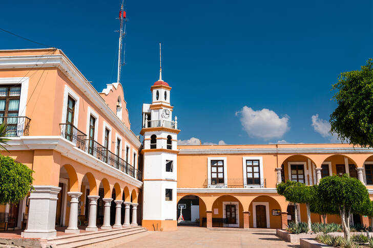 Municipal Palace in San Pablo Villa de Mitla